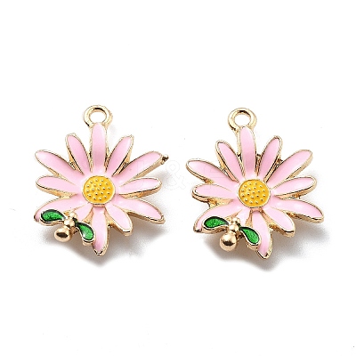 Alloy Enamel Pendants FIND-H016-01G-03-1