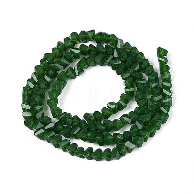Opaque Glass Beads Strands GLAA-N019-4mm-17-1