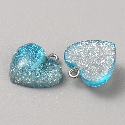 Transparent Resin Pendants CRES-TAC0010-05C-1