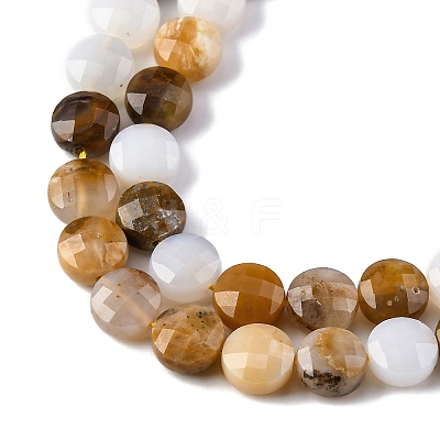 Natural Blue Chalcedony Beads Strands G-C179-A47-03-1