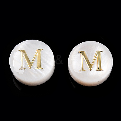 Natural Freshwater Shell Beads SHEL-N036-01M-1