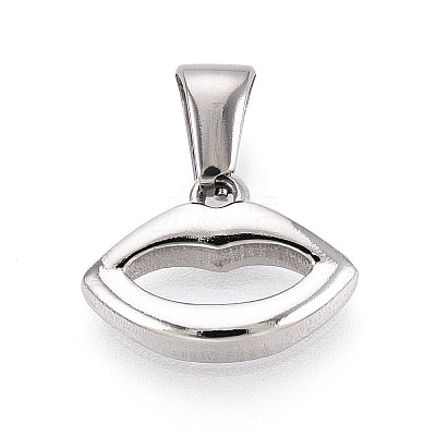 303 Stainless Steel Pendants STAS-Q110-08P-1