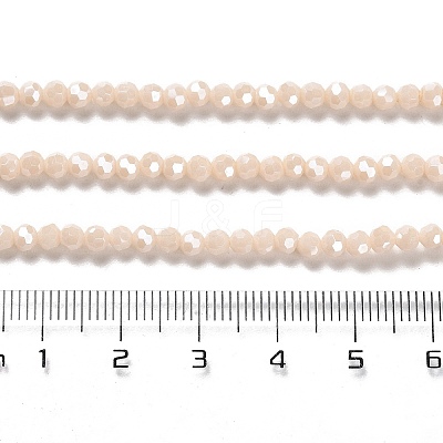 Electroplate Opaque Glass Beads Strands LS-EGLA-A035-P3mm-A05-1