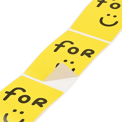 200Pcs Thank You Theme Stickers Roll DIY-M070-01B-1