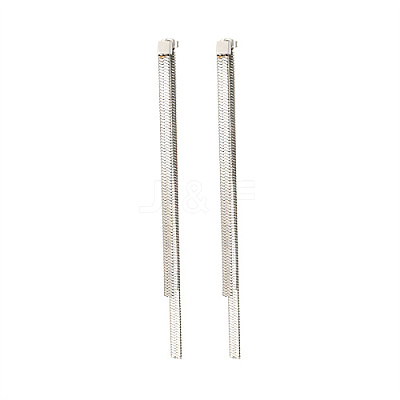 Non-Tarnish 304 Stainless Steel Stud Earrings QT8016-2-1