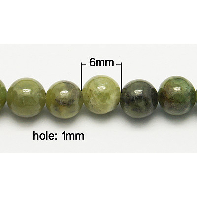 Natural Idocrase Beads Strands X-G-N165-7-1