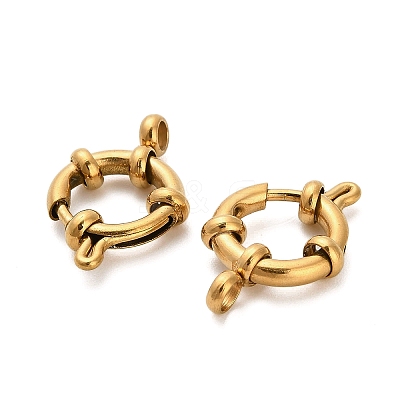 304 Stainless Steel Spring Ring Clasps STAS-K288-03B-G-1