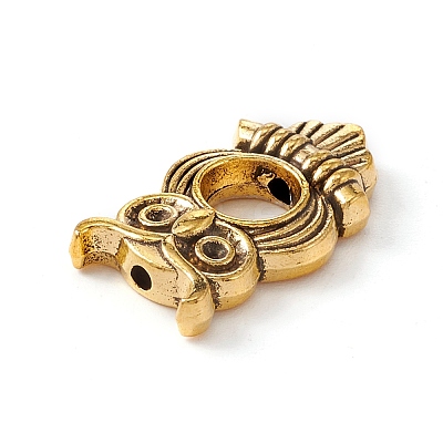 Tibetan Style Alloy Bead Frame LS-TIBE-WH0002-07AG-1