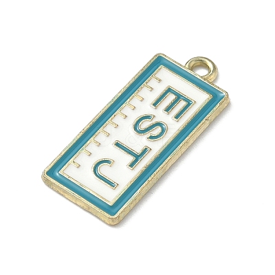 MBTI Theme Alloy Enamel Pendants LS-ENAM-I083-01G-02-1