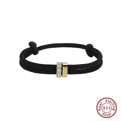 Polyester Cord Bracelets BJEW-C106-01G-1