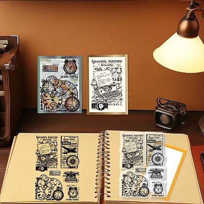 PVC Plastic Clear Stamps DIY-WH0631-0680-1