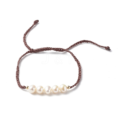 Mother's Day Adjustable Nylon Thread Cord Bracelets Sets for Mom & Daughter BJEW-JB06528-02-1