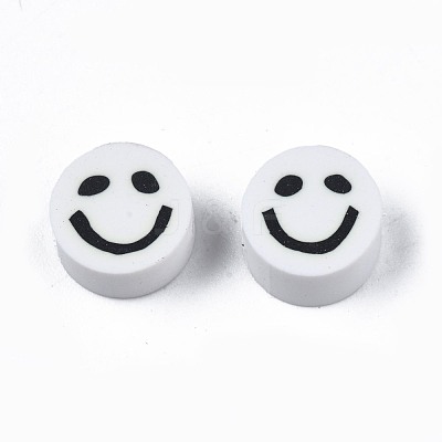 Handmade Polymer Clay Beads CLAY-S096-010G-1