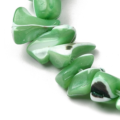 Natural Trochid Shell/Trochus Shell Beads Strands SHEL-B003-02D-1