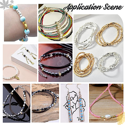 120Pcs 4 Sizes Brass Beads KK-PH0006-51-1