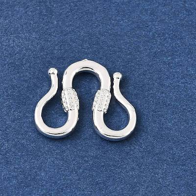 Brass M-Hook Clasps LS-KK-CBA0DF0-14E-S-1