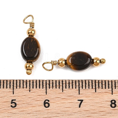 Natural Tiger Eye Pendants GG-CBA5E56-05G-03-1