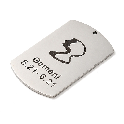 Non-Tarnish 304 Stainless Steel Pendants LS-STAS-C098-01F-P-1