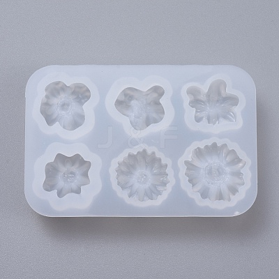 DIY Flower Silicone Molds X-DIY-D048-12A-1