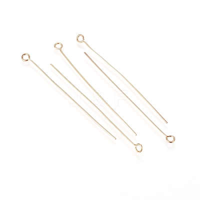 304 Stainless Steel Eye Pins X-STAS-L238-005C-G-1