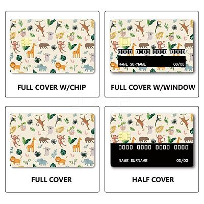 PVC Plastic Waterproof Card Stickers DIY-WH0432-157-1