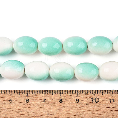 Spray Painted Synthetic Turquoise Beads Strands TURQ-T004-15A-1