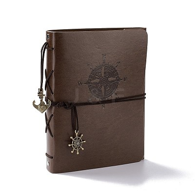 DIY Travel PU Leather Scrapbook Photo Album DIY-A036-02B-1