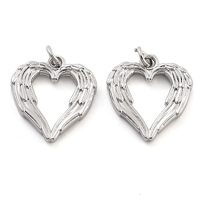 Rack Plating Brass Pendants KK-S371-04P-02-1