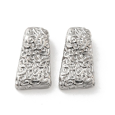 Textured Brass Beads KK-H455-05P-1