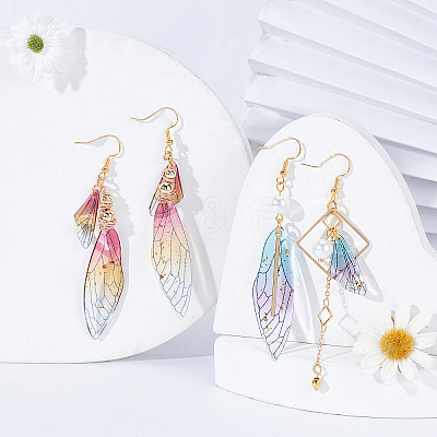 16Pcs Resin Earrings Accessories RESI-PH0001-47-1