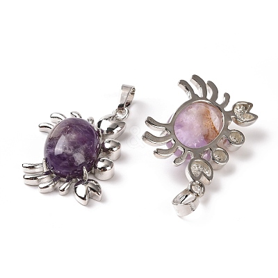 Natural & Synthetic Gemstone Pendants G-D469-01P-1