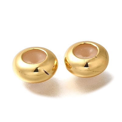 Rack Plating Brass Beads KK-M313-02A-G-1