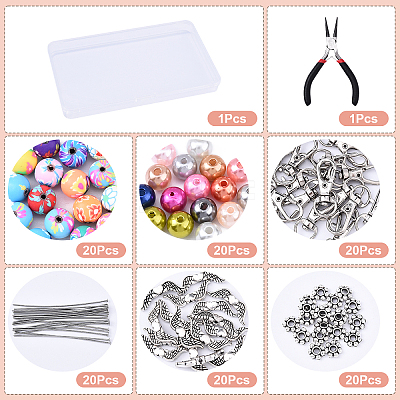 DIY Keycahin Kits DIY-YW0016-04-1