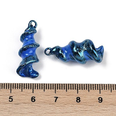 Spray Painted Natural Trochus Shell Pendants SHEL-K006-48A-1