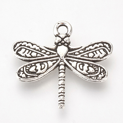 Tibetan Style Alloy Pendants X-TIBEP-Q061-41AS-LF-1