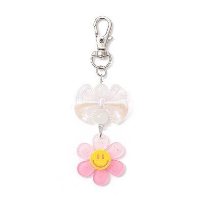Acrylic Pendant Decorations HJEW-JM03857-03-1