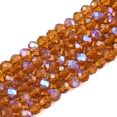 Electroplate Glass Beads Strands LS-EGLA-A044-T3mm-L04-1
