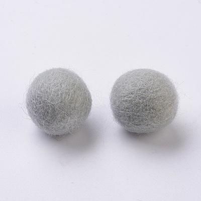 Wool Felt Balls X-AJEW-WH0027-048-1
