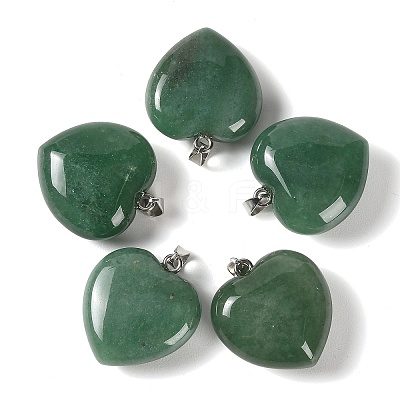 Natural Green Aventurine Pendants GG-CBAA0EE-04P-04-1