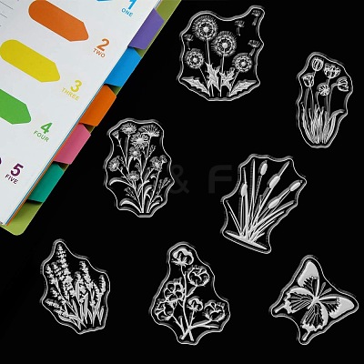 PVC Plastic Stamps DIY-WH0167-56D-1