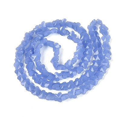 Imitation Jade Glass Beads Strands GLAA-Q118-01A-A02-1