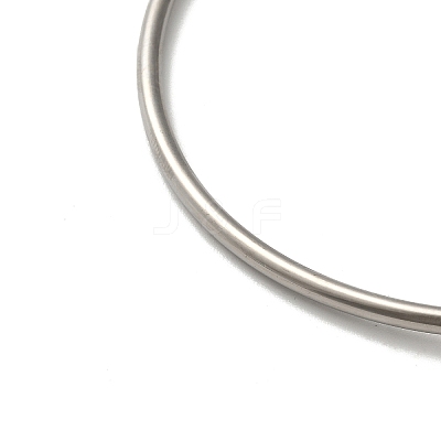304 Stainless Steel Bangles for Women BJEW-F479-03P-1