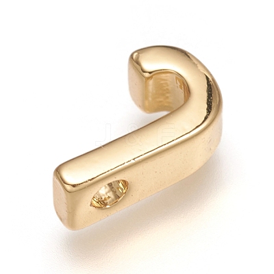Brass Charms ZIRC-I037-01J-G-1