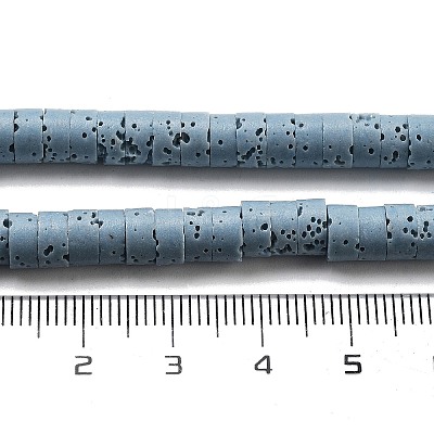 Natural Lava Rock Dyed Beads Strands G-K375-G01-01-1