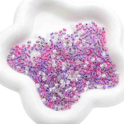 100Pcs Transparent Glass Beads X1-GLAA-P061-01H-1