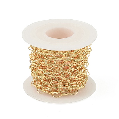 Brass Oval Link Chains CHC-M025-06G-1
