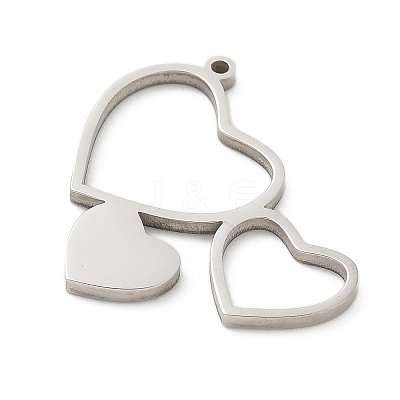 201 Stainless Steel Pendants LS-STAS-R133-01P-05-1