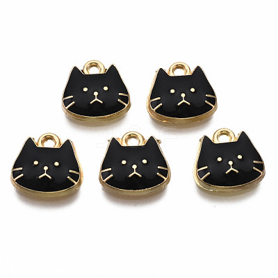 Alloy Enamel Charms X-ENAM-T011-95B-NR-1