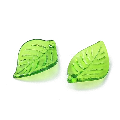 Transparent Acrylic Pendants TACR-YW0001-63-1