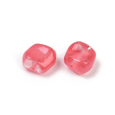 Transparent Glass Beads DGLA-E004-08H-1